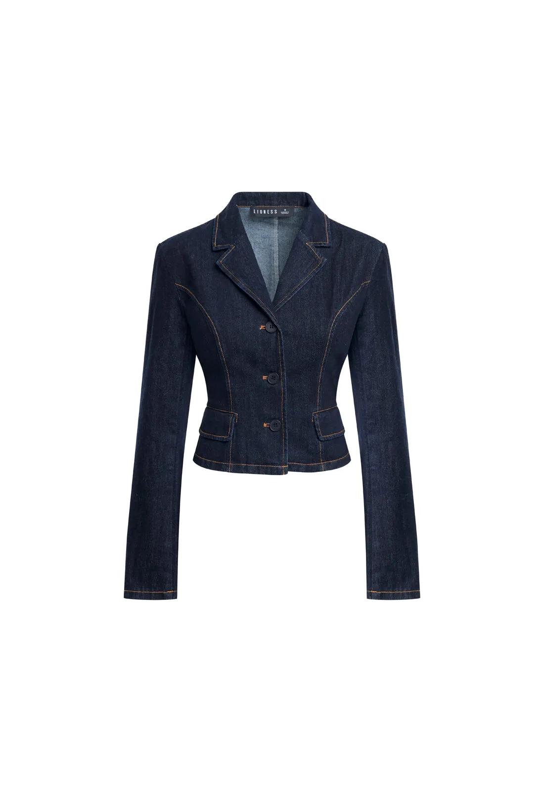 LUNE BLAZER - INDIGO sold by Lioness product image thumbnail 5
