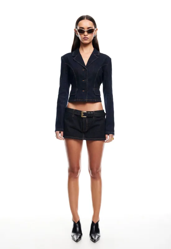 LUNE BLAZER - INDIGO sold by Lioness