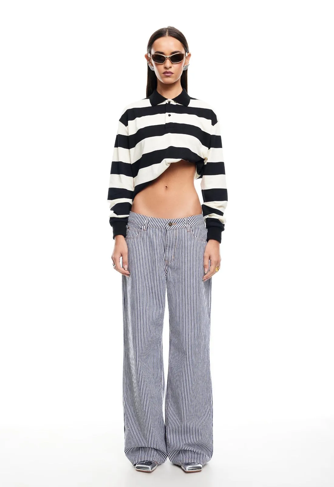 NAUTICA JERSEY - INK STRIPE sold by Lioness