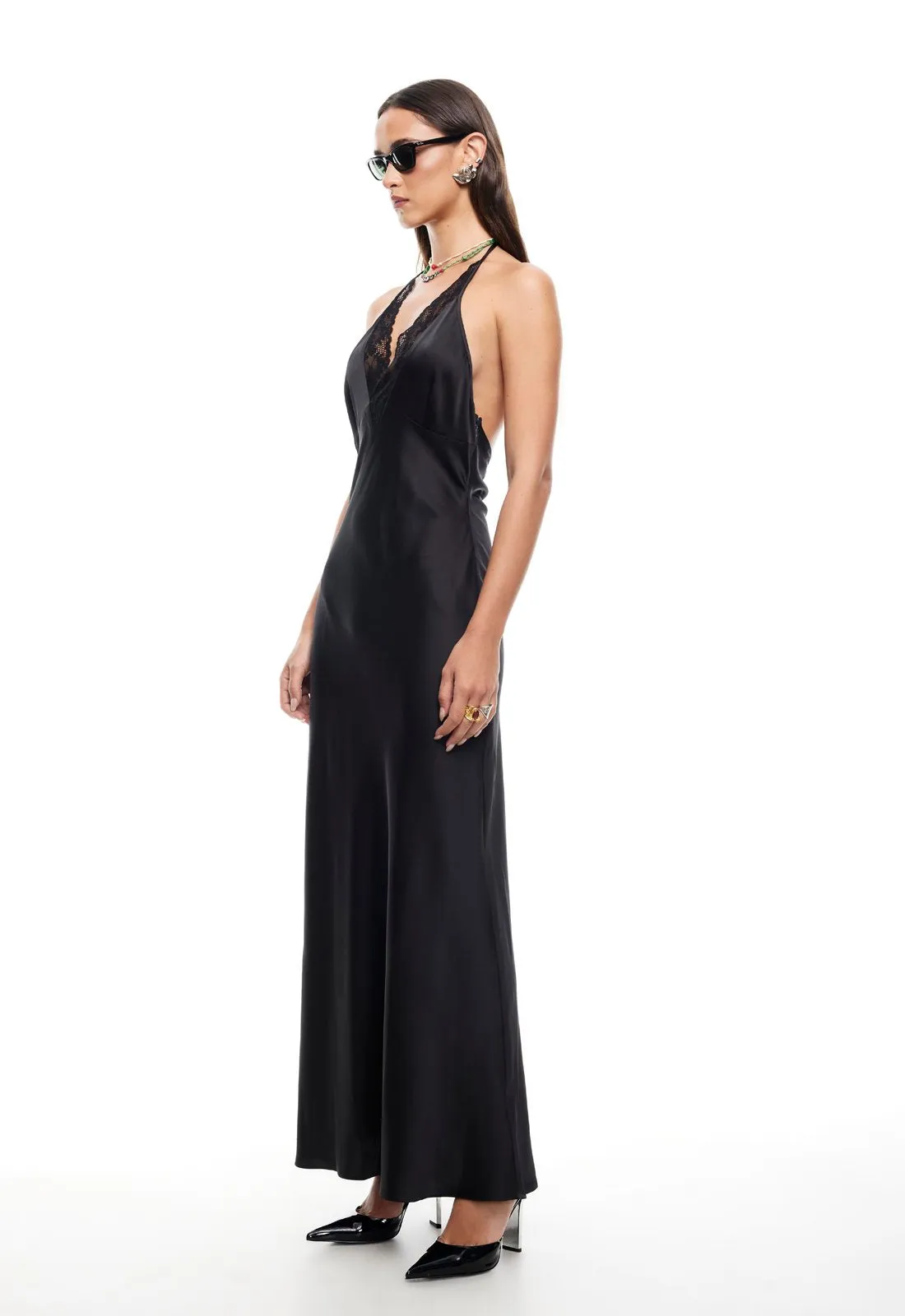 SHORELINE MAXI DRESS - INK sold by Lioness product image thumbnail 3