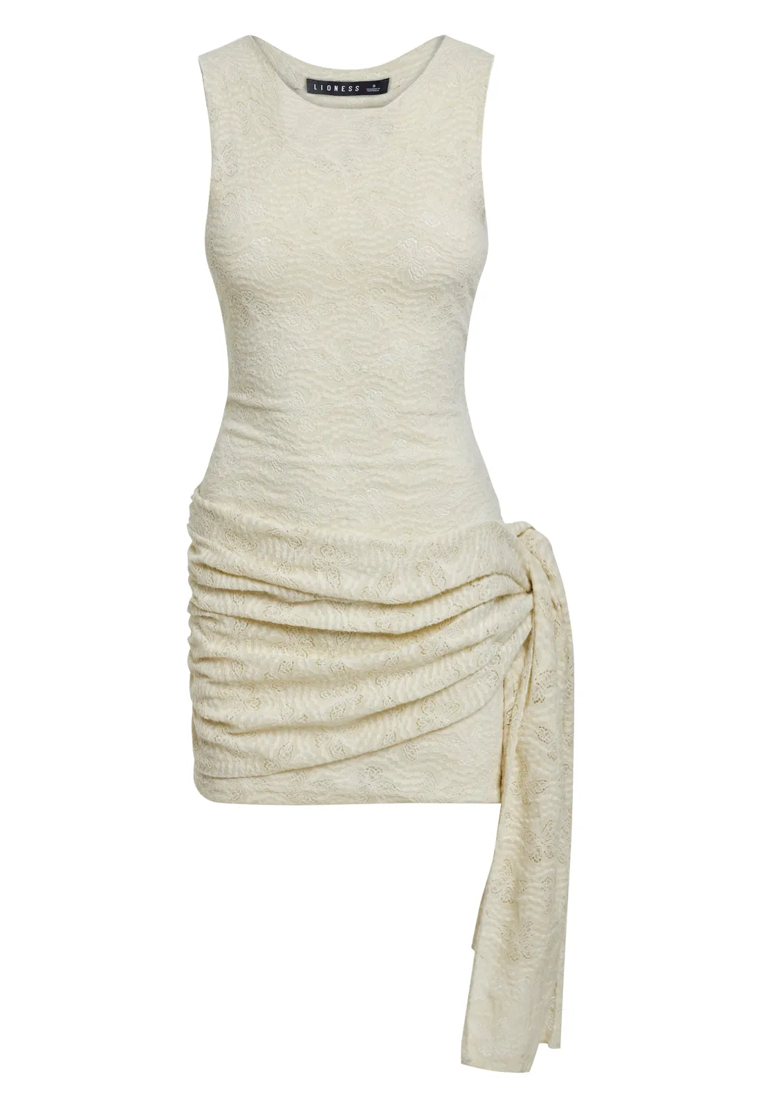 SOLEIL MINI DRESS - CREAM sold by Lioness product image thumbnail 5