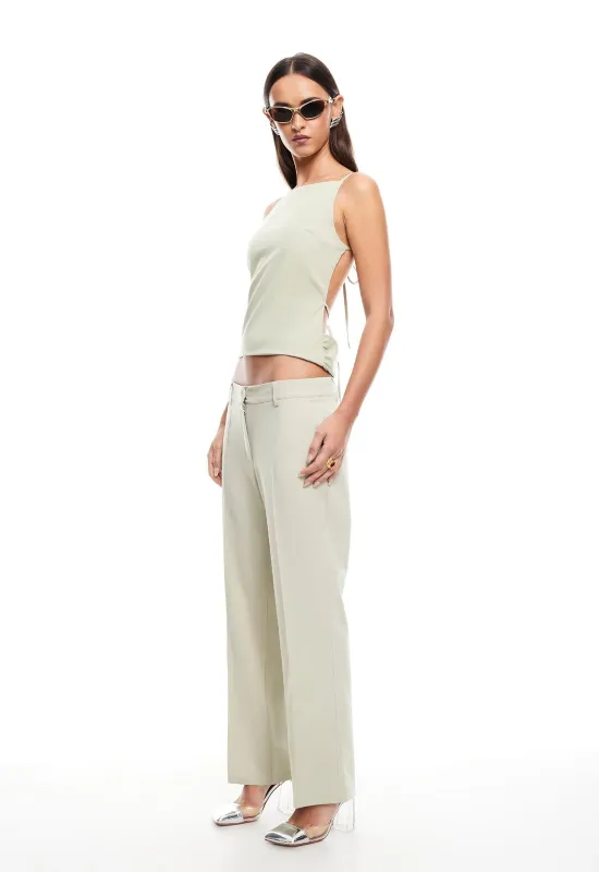 BESSETTE PANT - MATCHA sold by Lioness