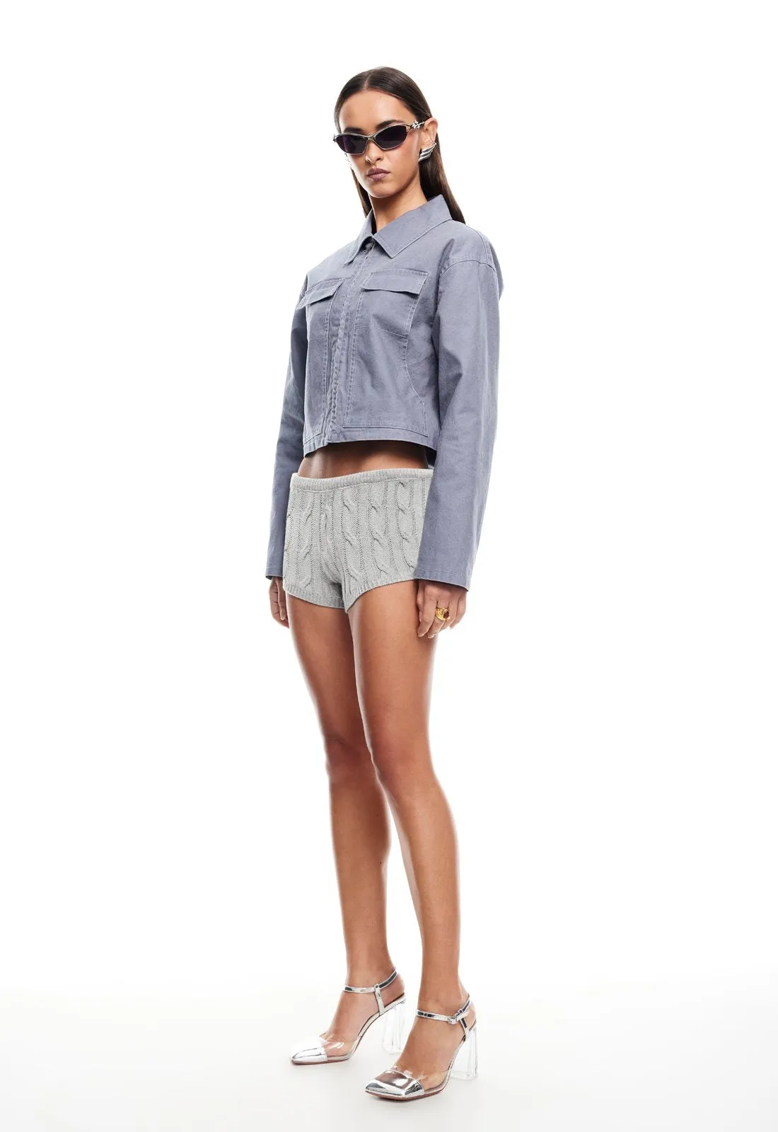 NAUTICA JACKET - WASHED BLUE sold by Lioness product image thumbnail 2