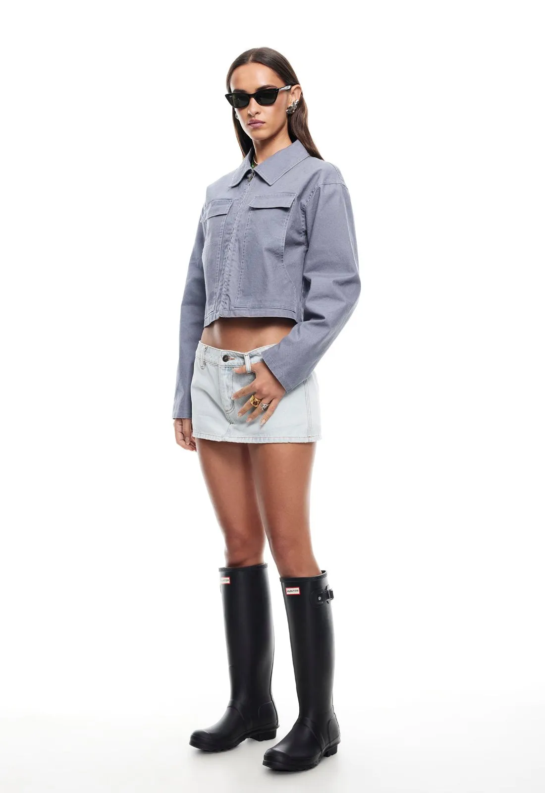 RHODE MINI - LIGHT DENIM sold by Lioness product image thumbnail 2