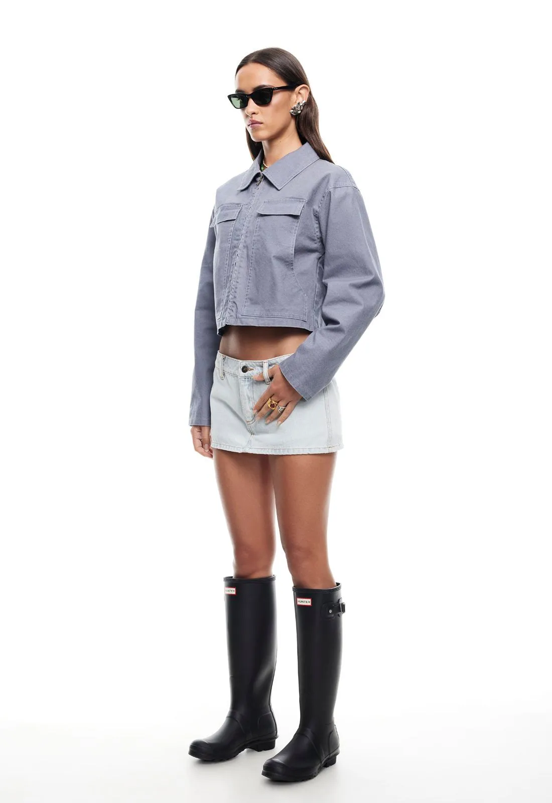 RHODE MINI - LIGHT DENIM sold by Lioness product image thumbnail 3