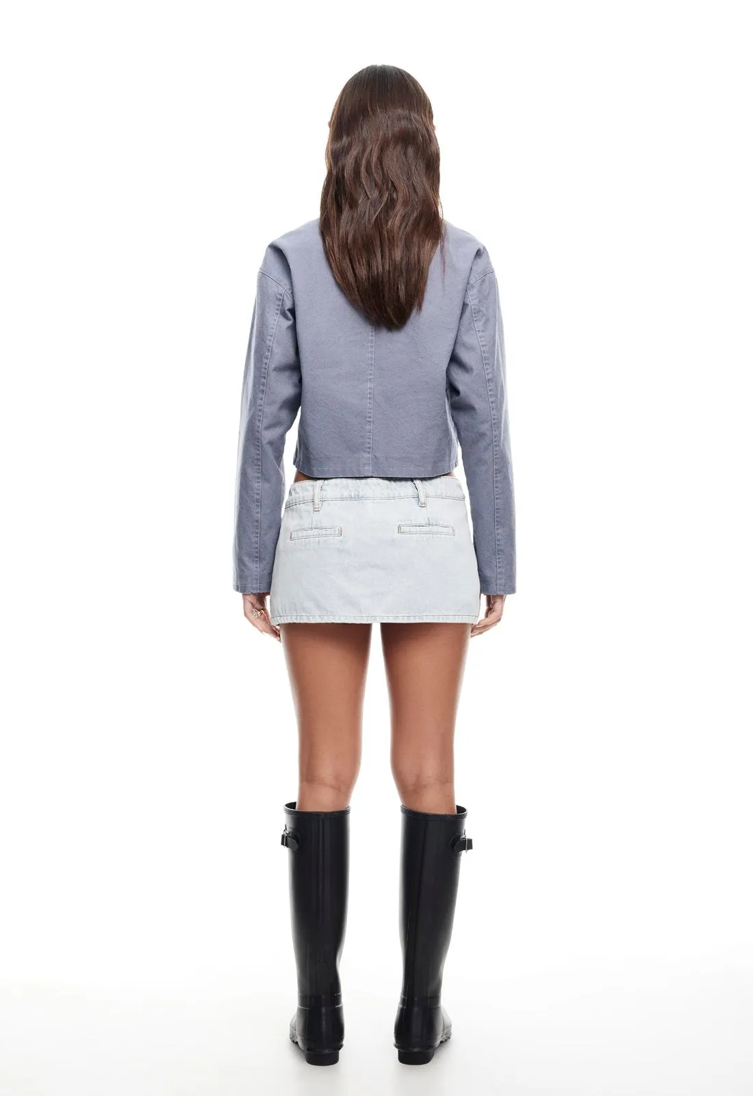 RHODE MINI - LIGHT DENIM sold by Lioness product image thumbnail 4