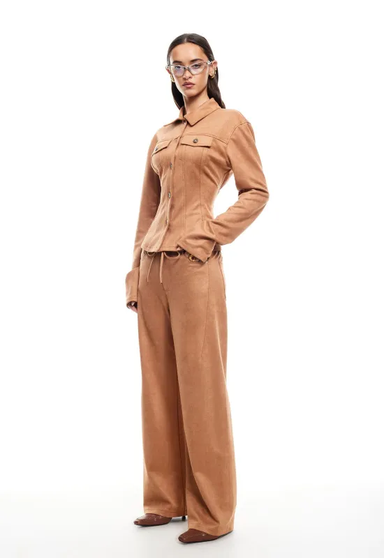 DUSTY PANT - CAMEL sold by Lioness