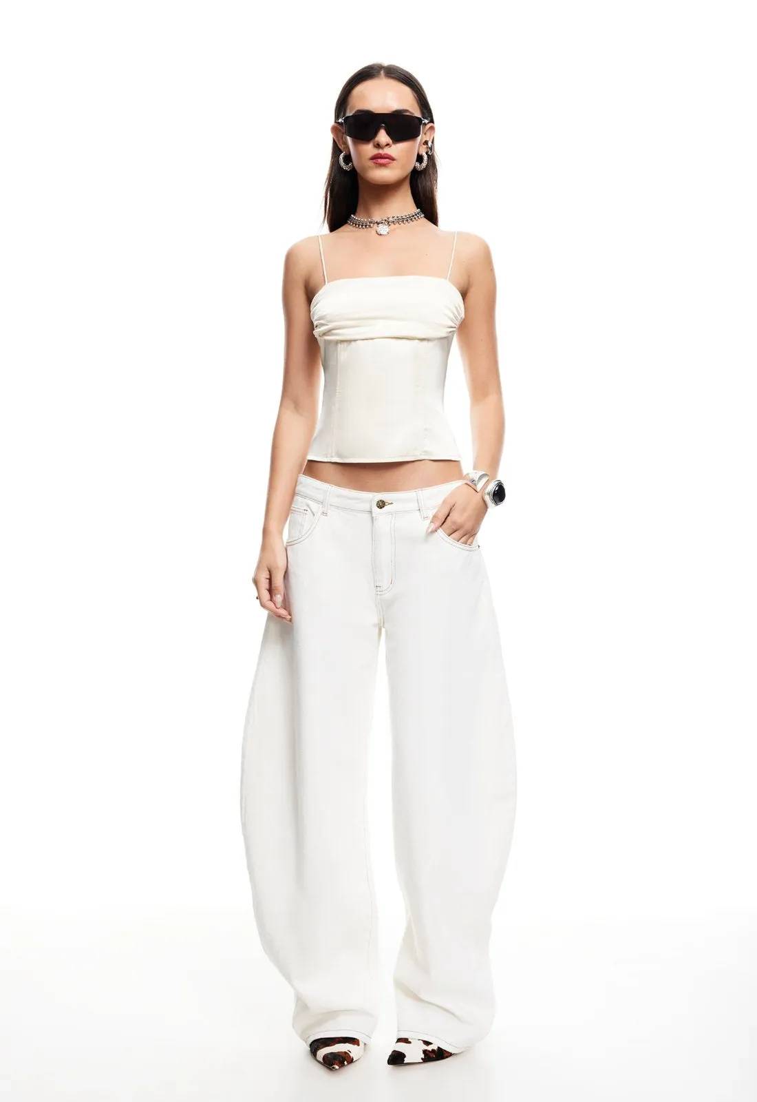 HORSESHOE JEAN - PORCELAIN sold by Lioness product image thumbnail 2