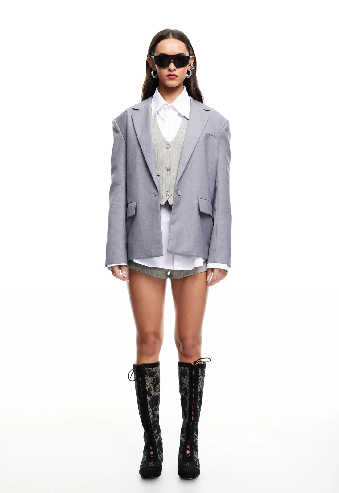 CHLOE BLAZER - ASH sold by Lioness product image thumbnail 2