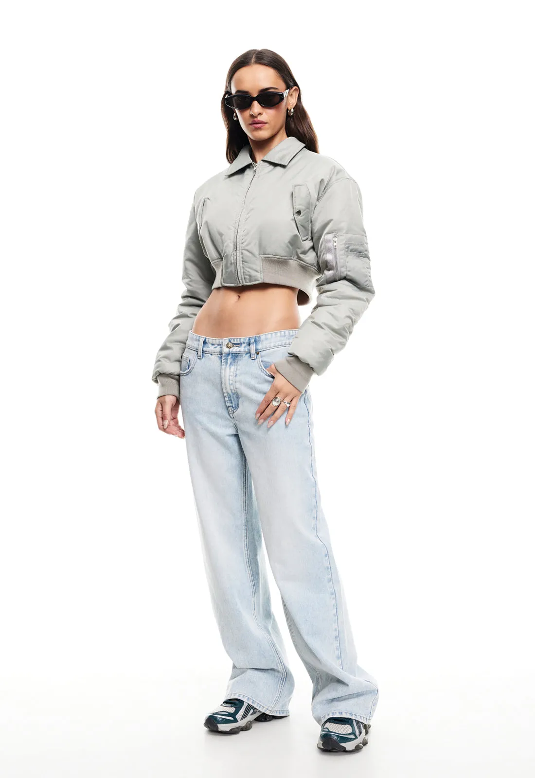 RIDER JEAN - LIGHT DENIM sold by Lioness