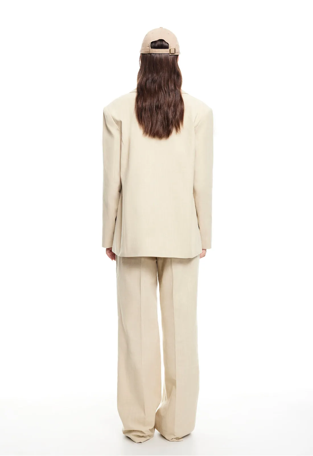 SERENE BLAZER - DEEP WHEAT sold by Lioness product image thumbnail 4