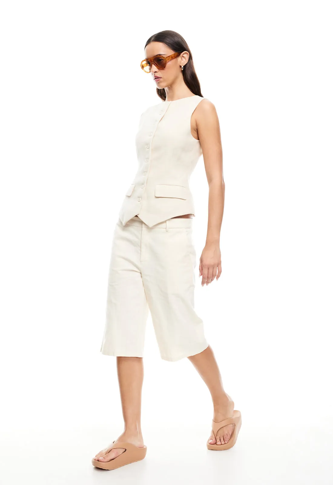 TRANQUILITY TOP - IVORY sold by Lioness product image thumbnail 3