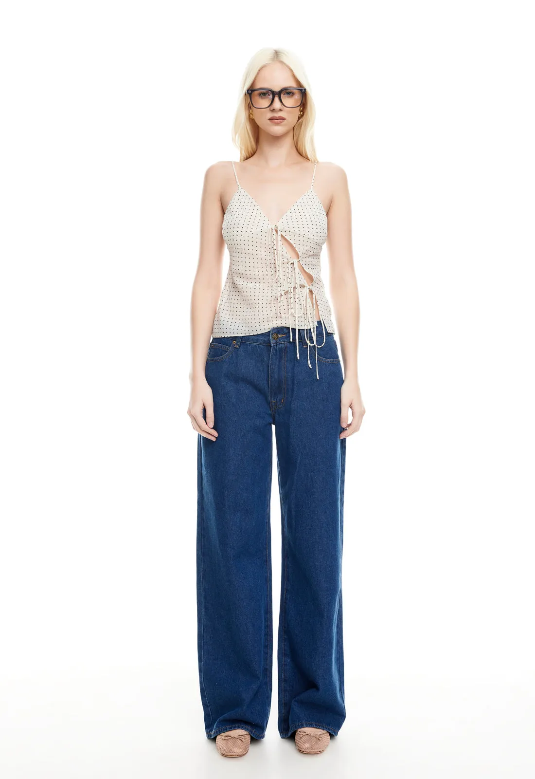 MARIAH CAMI - PORCELAIN POLKA sold by Lioness product image thumbnail 2