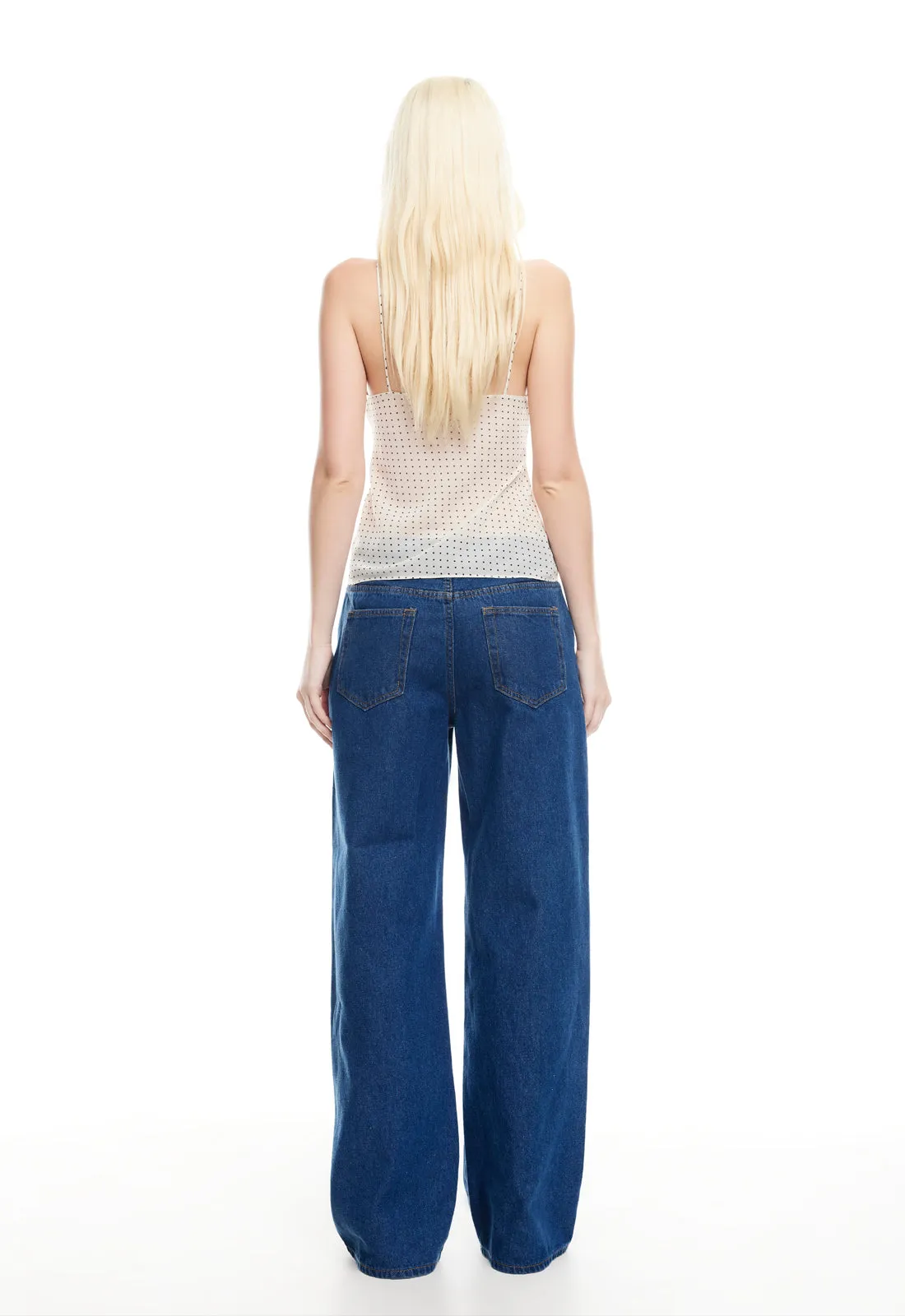 MARIAH CAMI - PORCELAIN POLKA sold by Lioness product image thumbnail 4