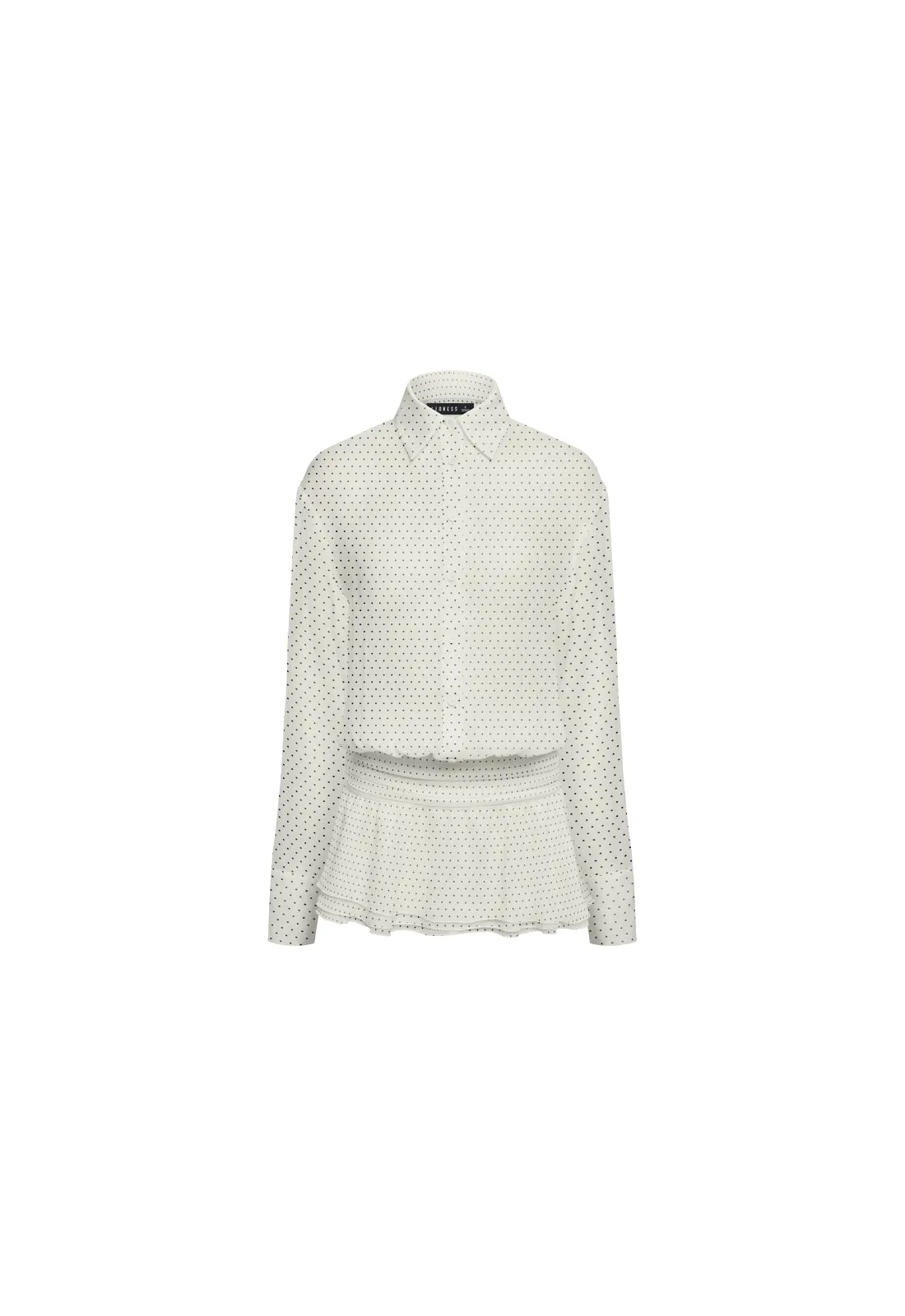 GIRLS GIRLS GIRLS MINI DRESS - PORCELAIN POLKA sold by Lioness product image thumbnail 5