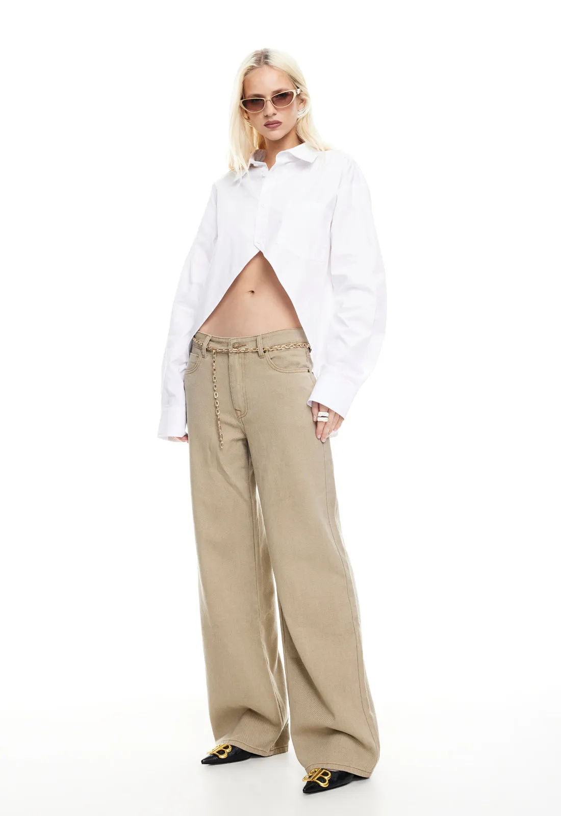 AFTERGLOW JEAN - STONE sold by Lioness product image thumbnail 2