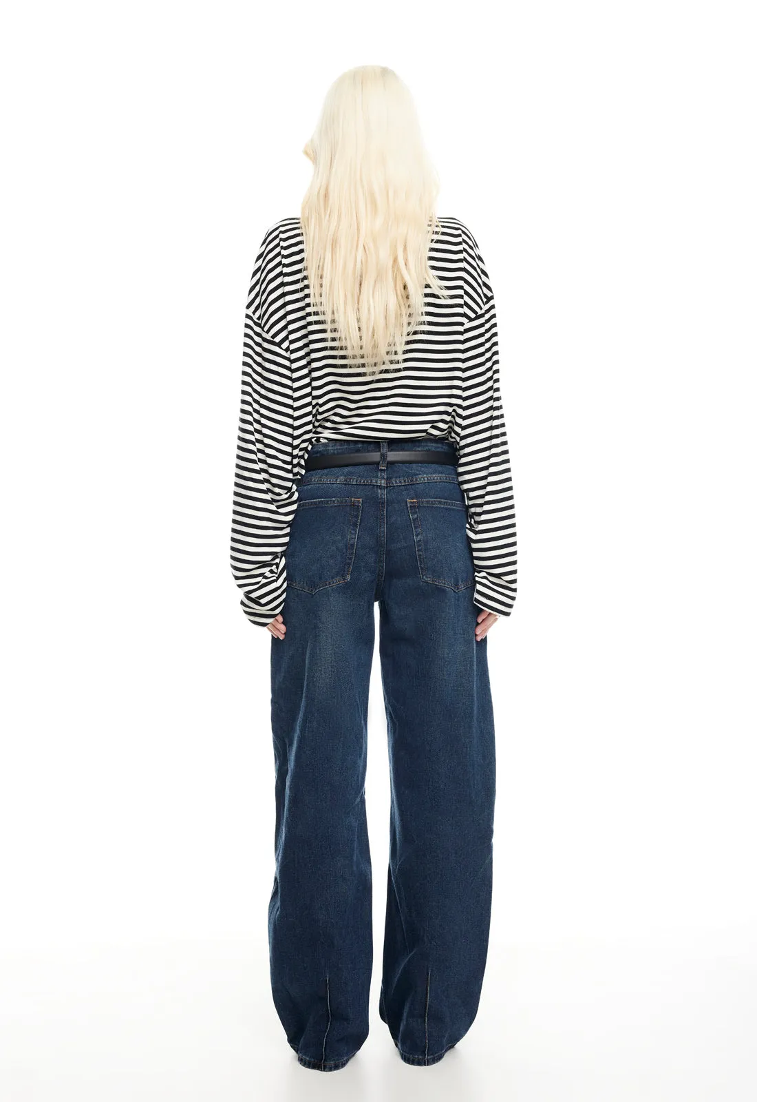 BLOOM LONG SLEEVE - ONYX STRIPE sold by Lioness product image thumbnail 5