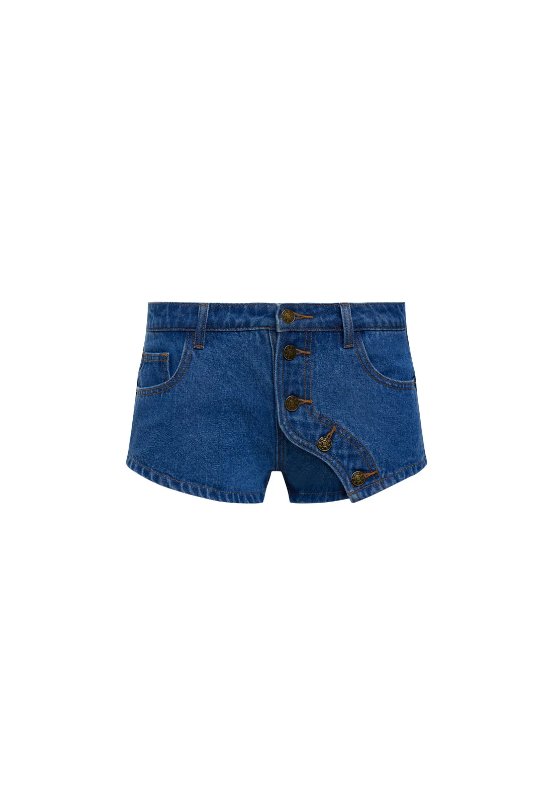 SUNDRENCHED SHORTS - MID WASH sold by Lioness product image thumbnail 5