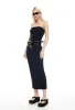 HEATWAVE MAXI DRESS - ONYX sold by Lioness