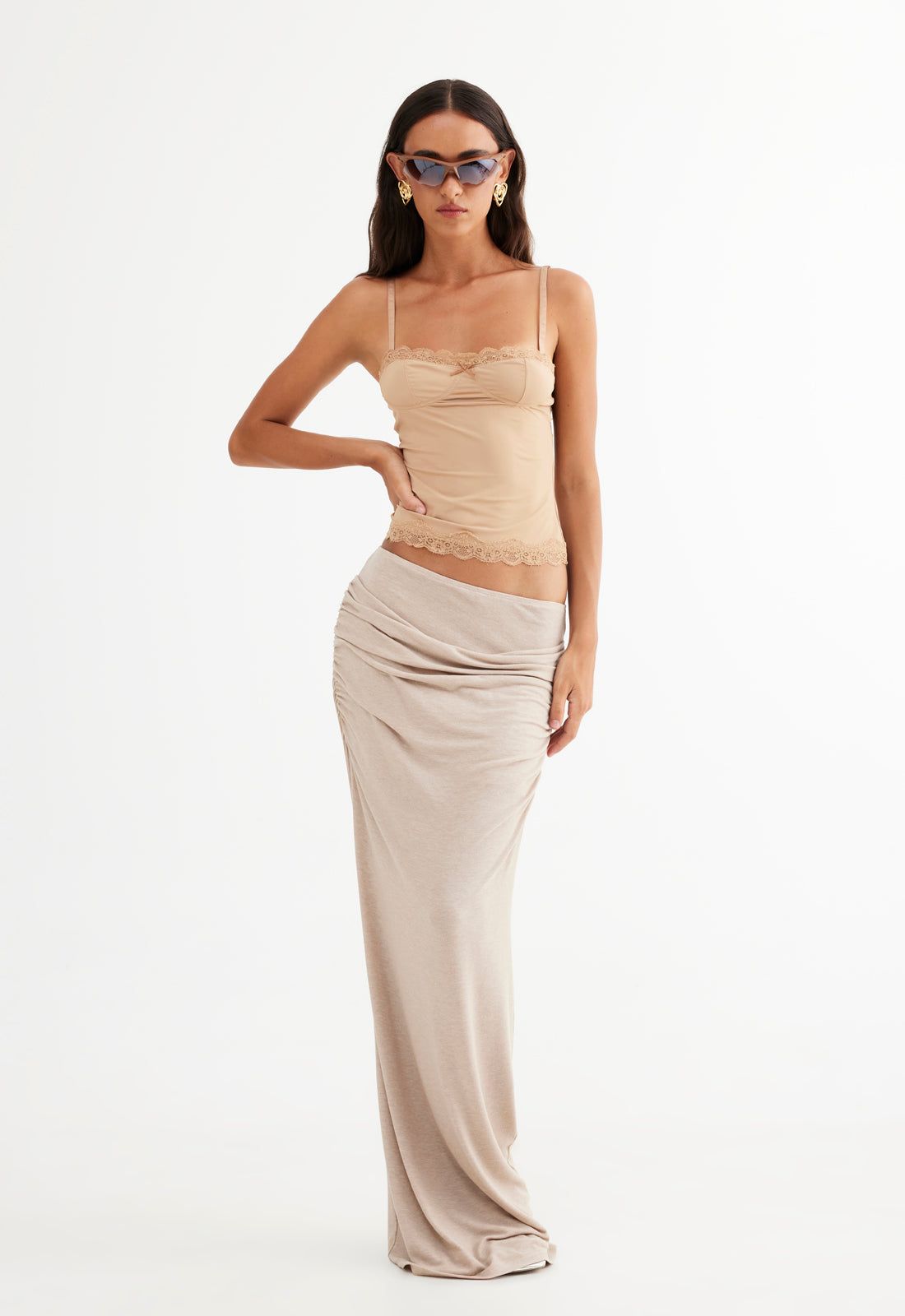 ALMOST FAMOUS MAXI - TAUPE sold by Lioness product image thumbnail 3