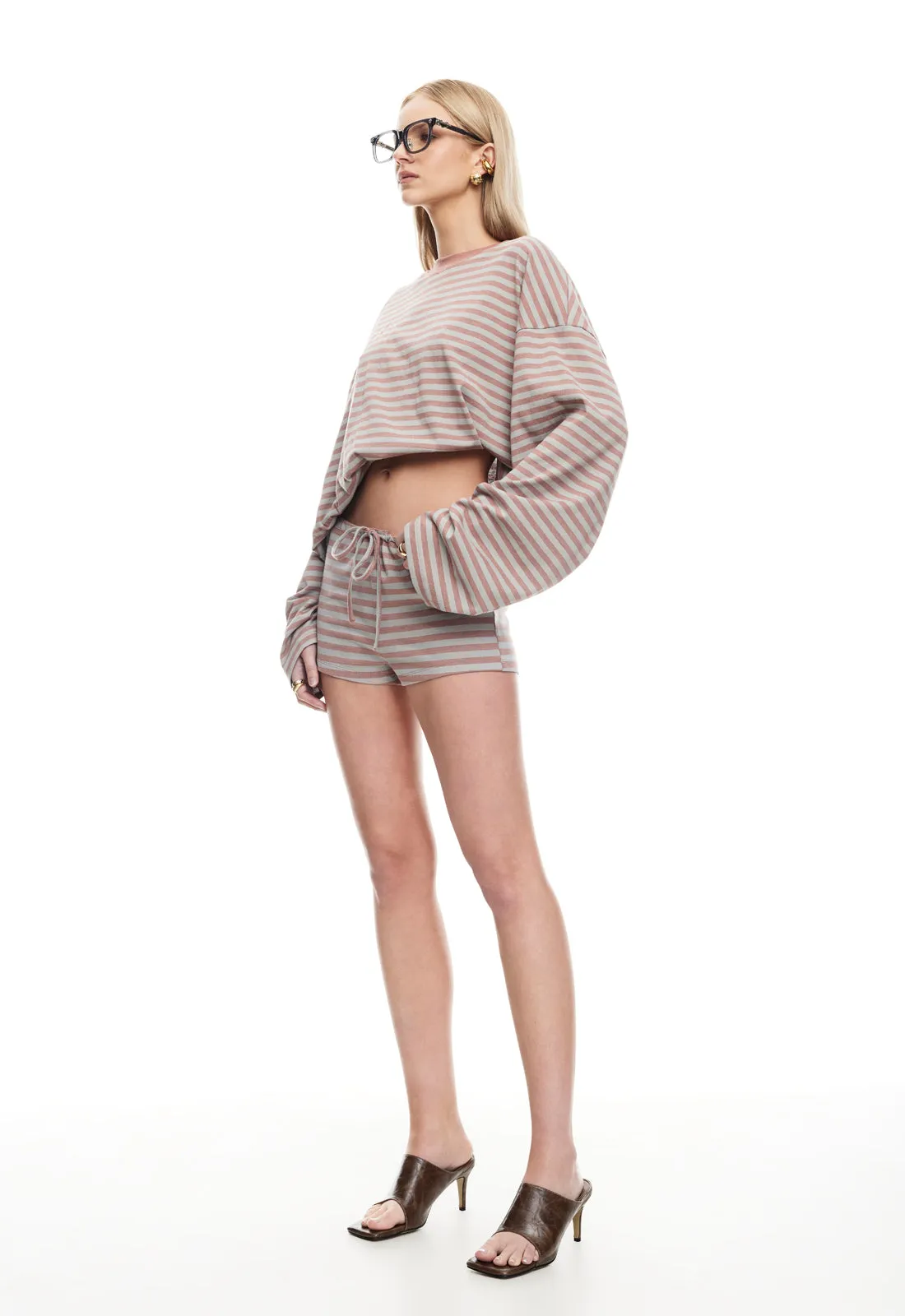 KOURT BLOOMERS - MUTED PASTELS STRIPE sold by Lioness product image thumbnail 2