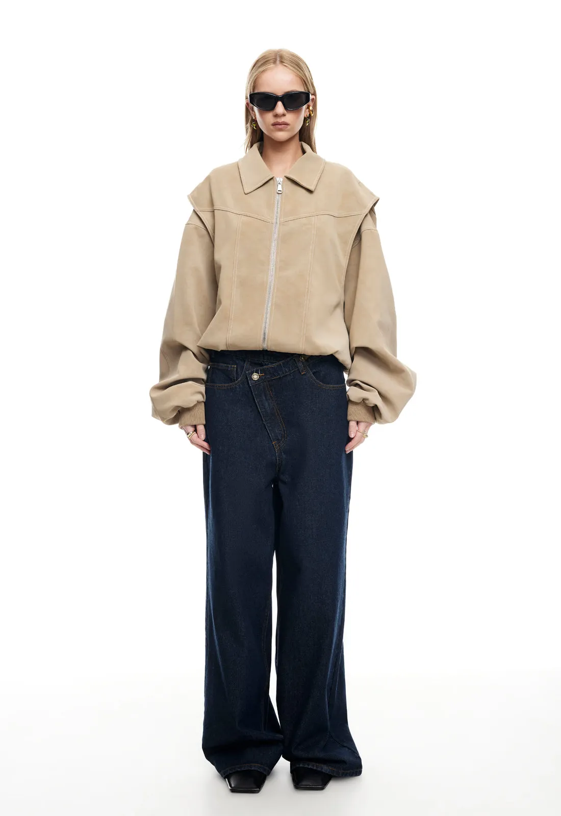 VISTA BOMBER - LATTE sold by Lioness product image thumbnail 2