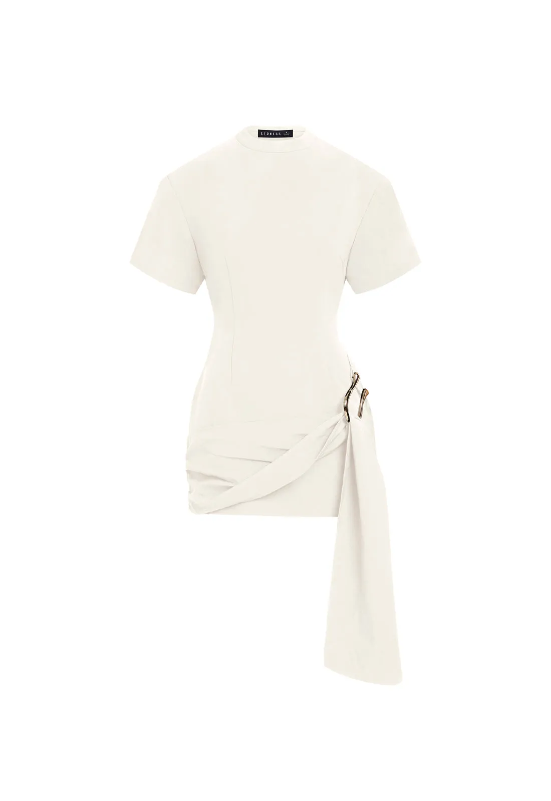 MARTINI MINI DRESS - EGGNOG sold by Lioness product image thumbnail 5