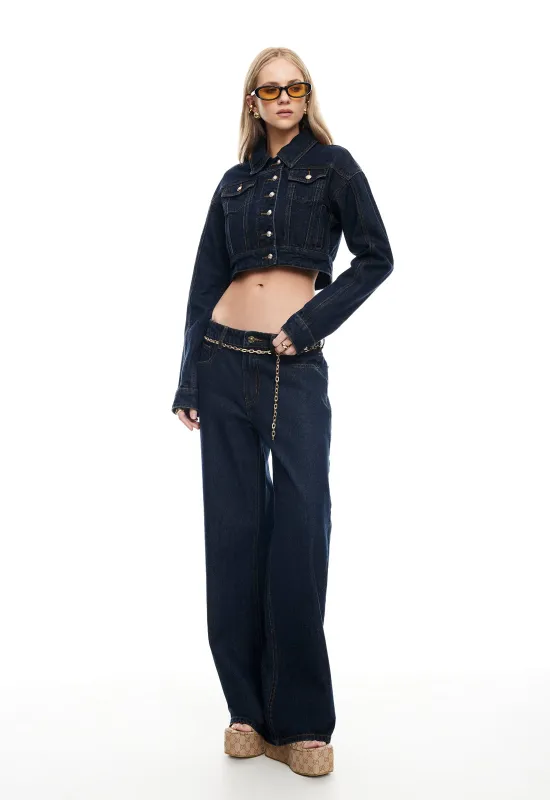 RISING JEAN - INDIGO sold by Lioness