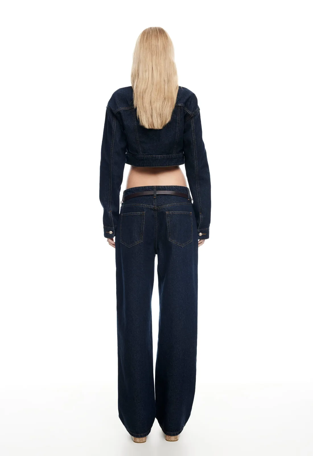 RISING JEAN - INDIGO sold by Lioness product image thumbnail 4