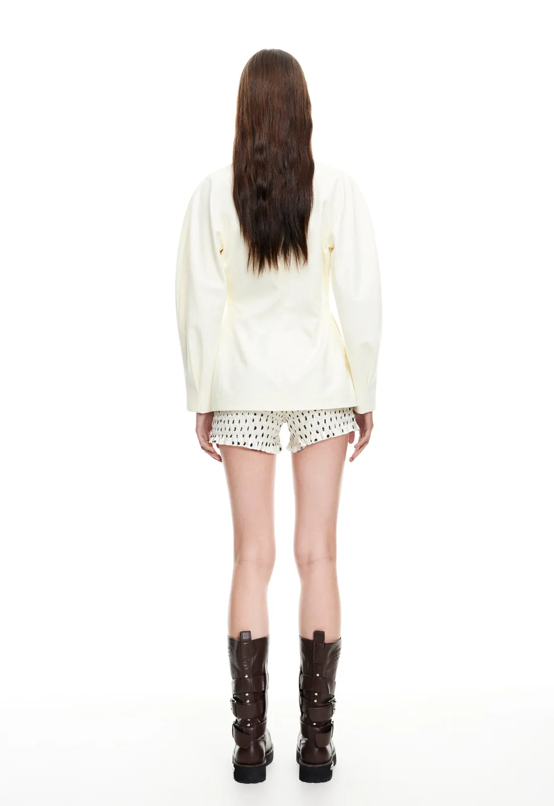 PRIMROSE BLAZER - CREAM sold by Lioness product image thumbnail 5