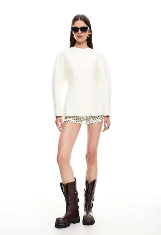 PRIMROSE BLAZER - CREAM sold by Lioness