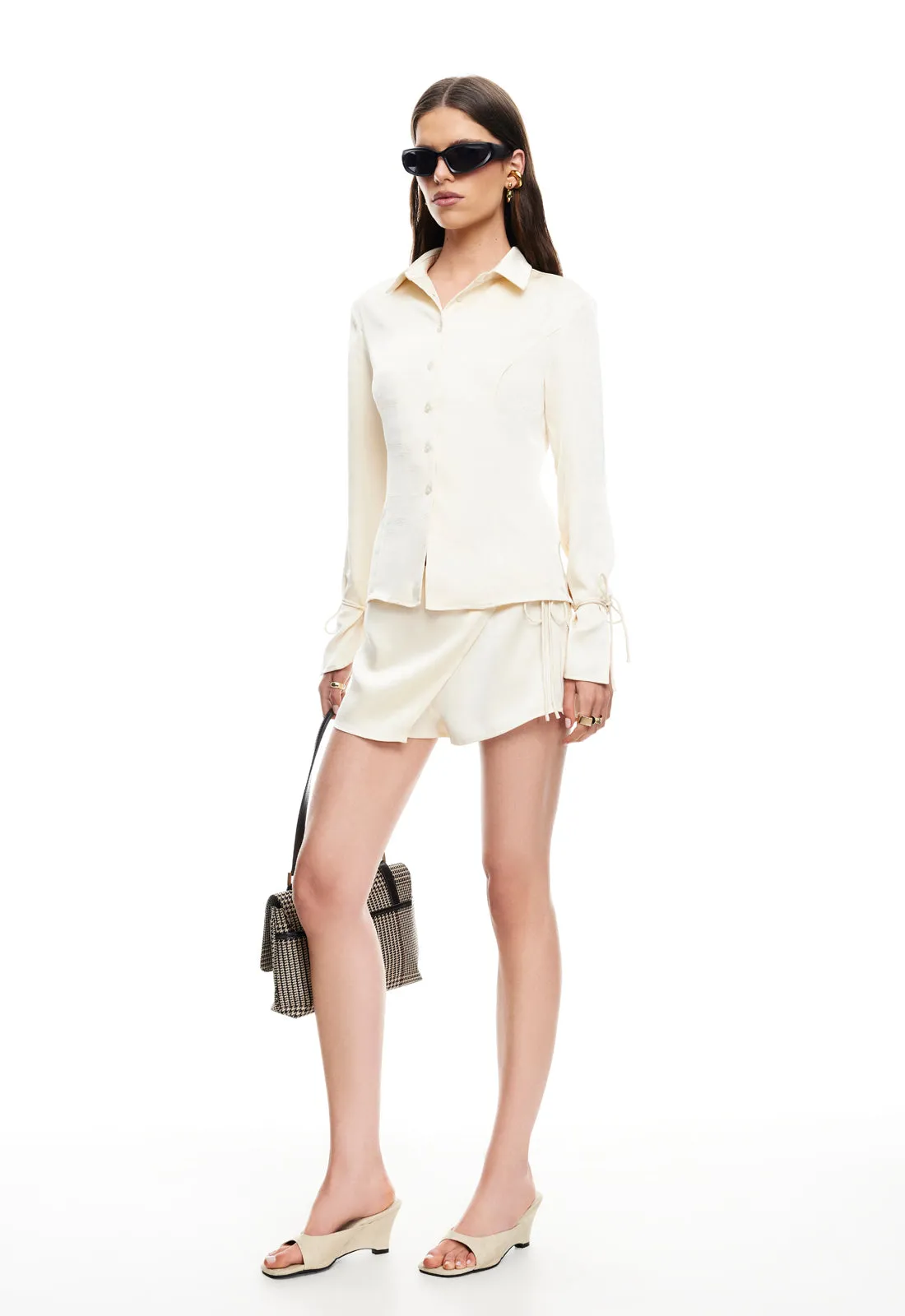 WEST END GIRL SKORT - CREAM sold by Lioness product image thumbnail 3