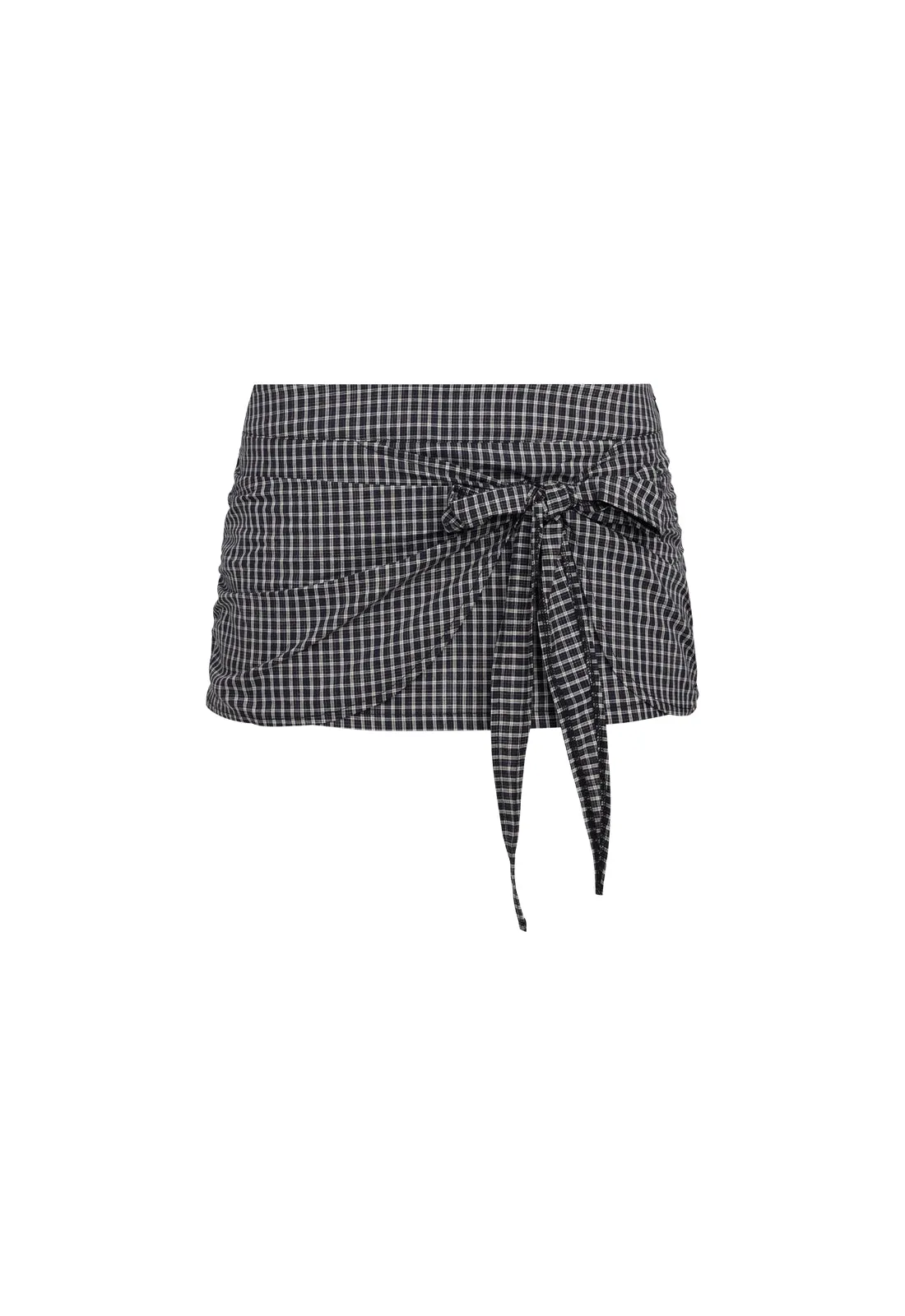 KENSINGTON MINI SKORT - NOIR CHECK sold by Lioness product image thumbnail 5