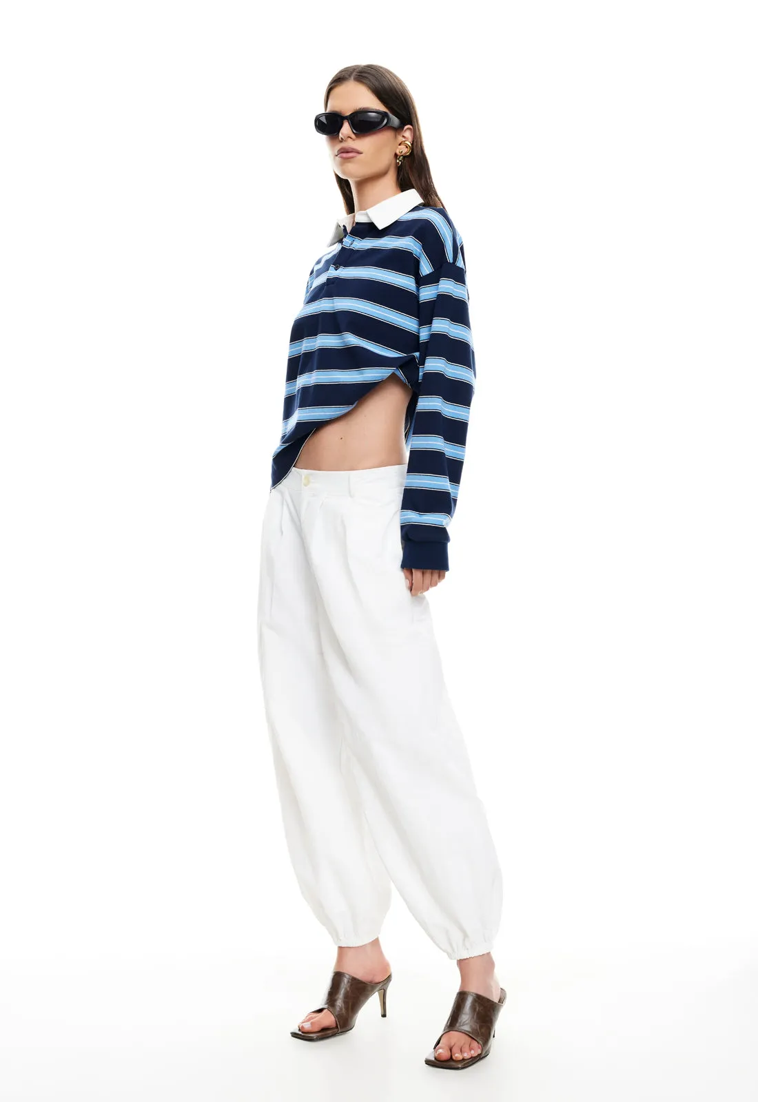 COUNTRYSIDE JERSEY - MIDNIGHT STRIPE sold by Lioness product image thumbnail 3