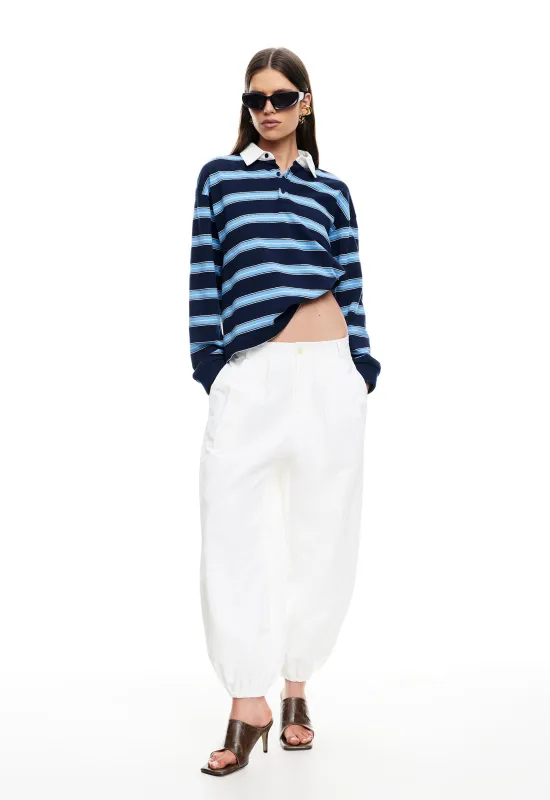 COUNTRYSIDE JERSEY - MIDNIGHT STRIPE sold by Lioness