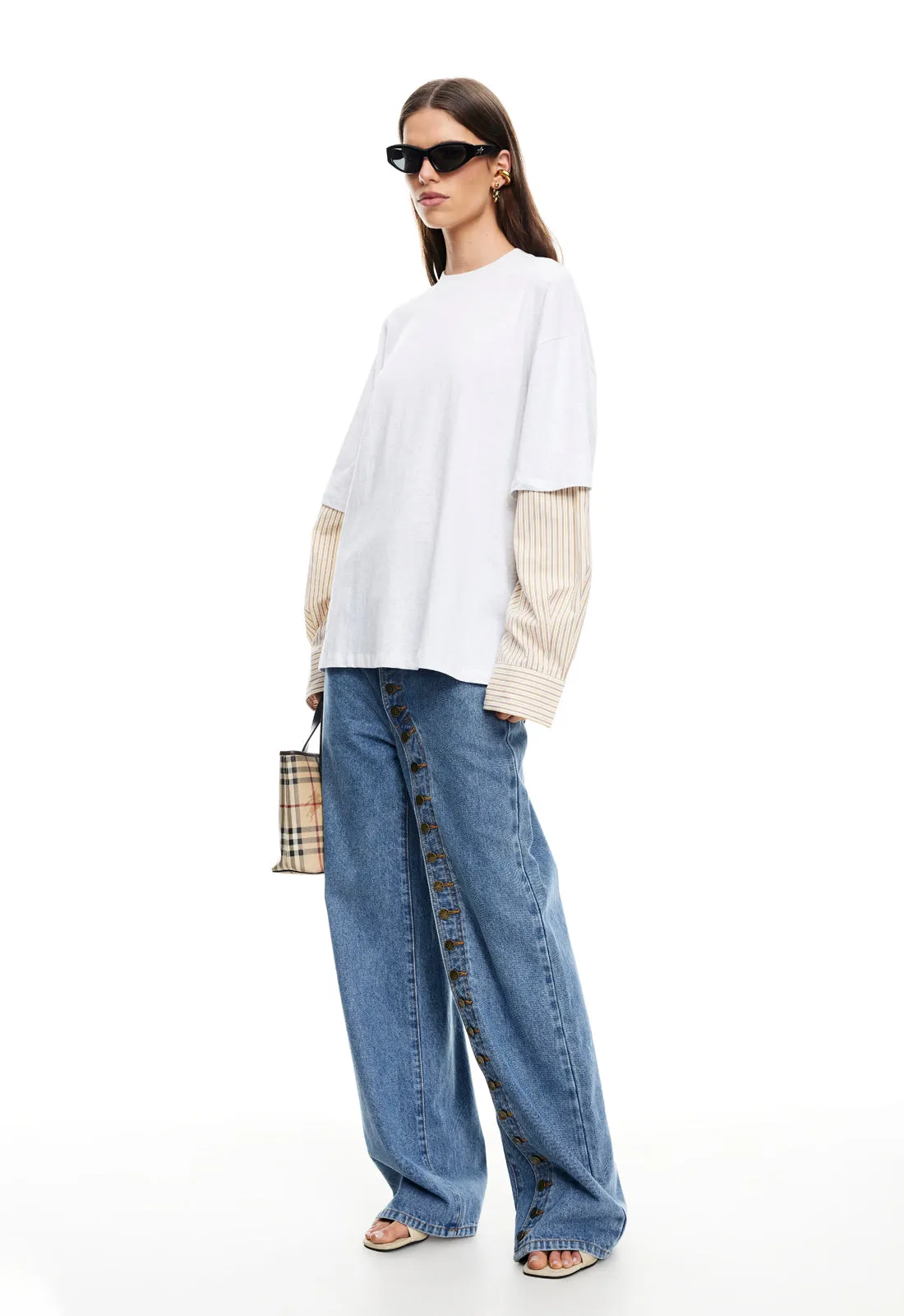 PENNY JEAN - DENIM BLUE sold by Lioness product image thumbnail 3