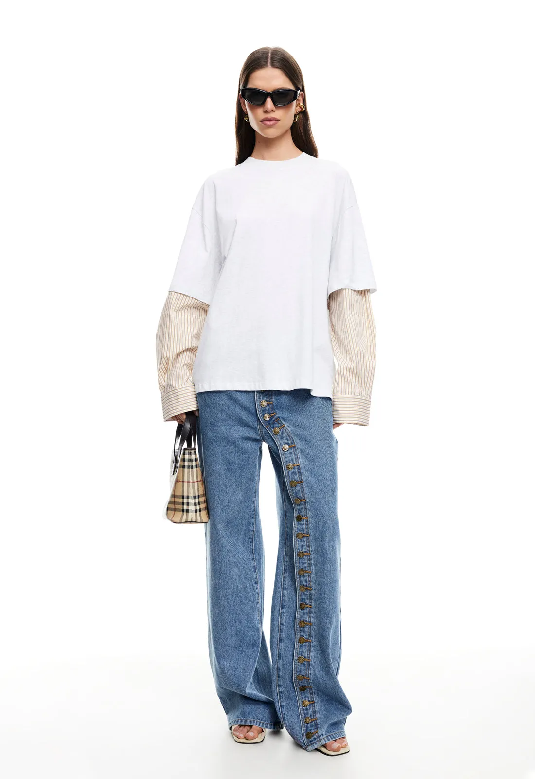 PENNY JEAN - DENIM BLUE sold by Lioness