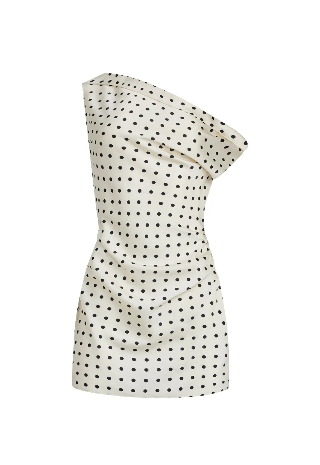SWEETHEART MINI DRESS - CREAM POLKA sold by Lioness product image thumbnail 5