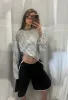 BLOOM LONG SLEEVE - ASH STRIPE sold by Lioness