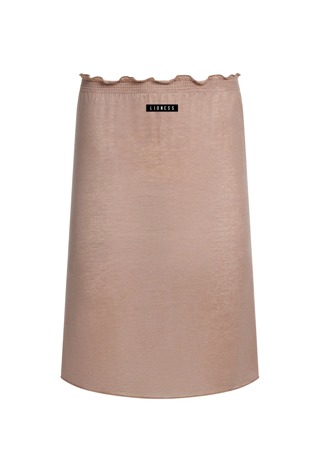 SIREN MIDI SKIRT - TAUPE sold by Lioness product image thumbnail 2