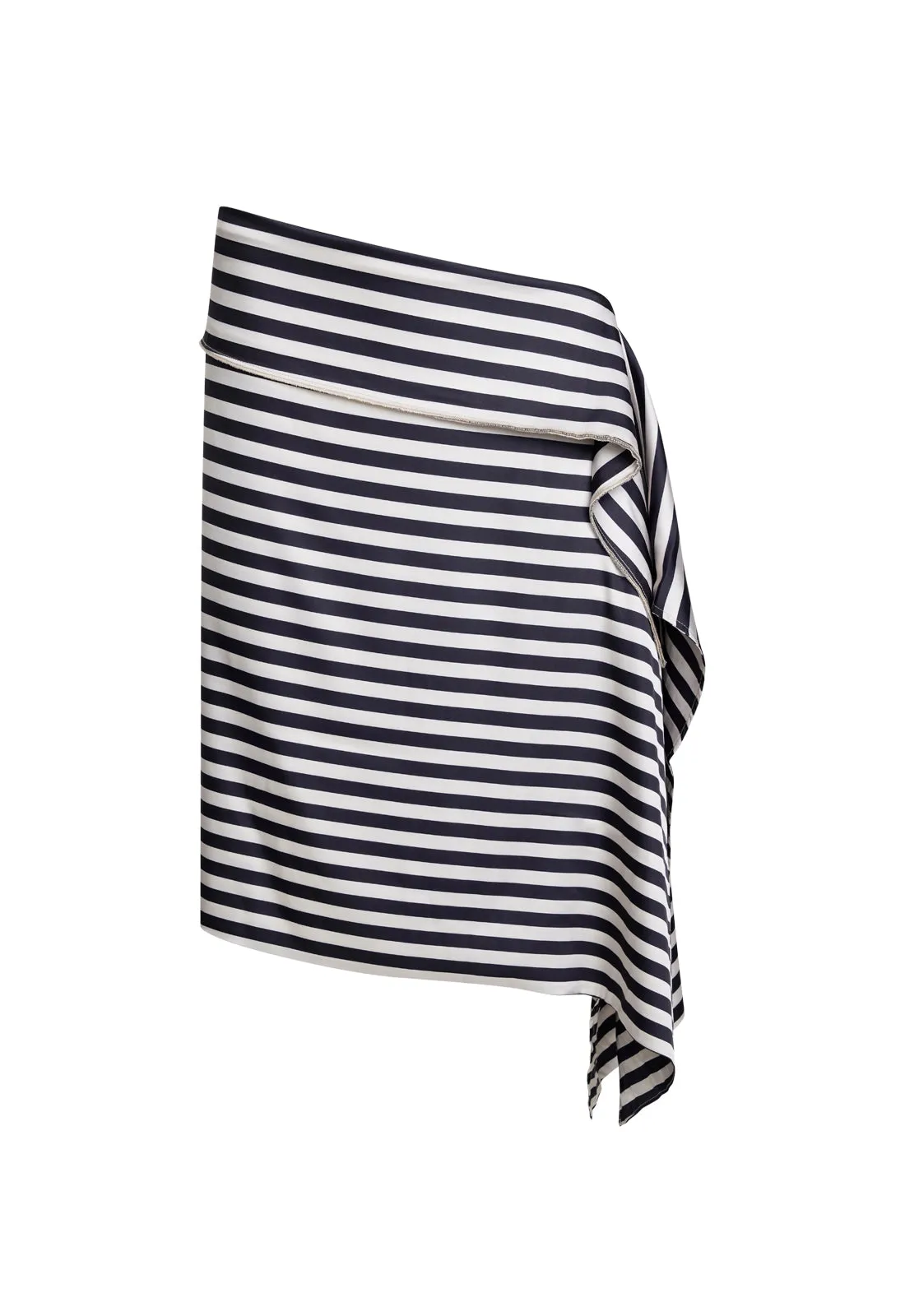 ALLURE MIDI SKIRT - NOIR STRIPE sold by Lioness product image thumbnail 2