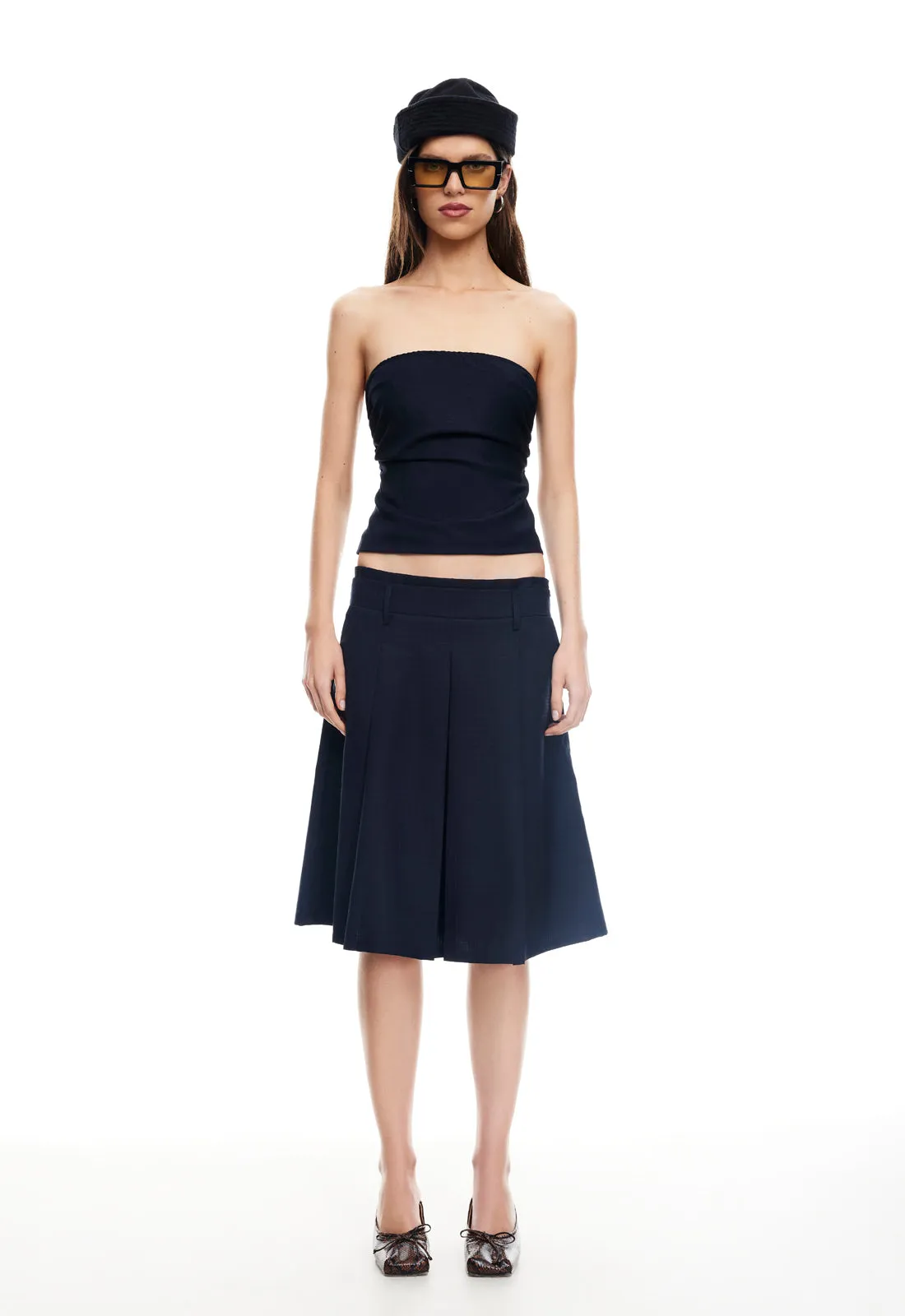 WILD WEST MIDI - MIDNIGHT PLAID sold by Lioness product image thumbnail 3