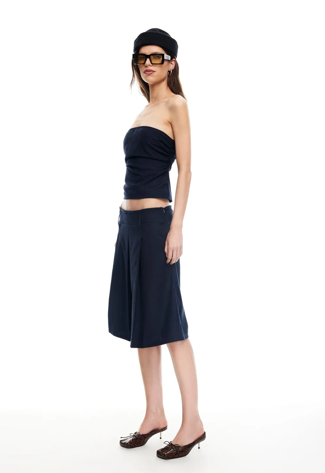 WILD WEST MIDI - MIDNIGHT PLAID sold by Lioness product image thumbnail 4