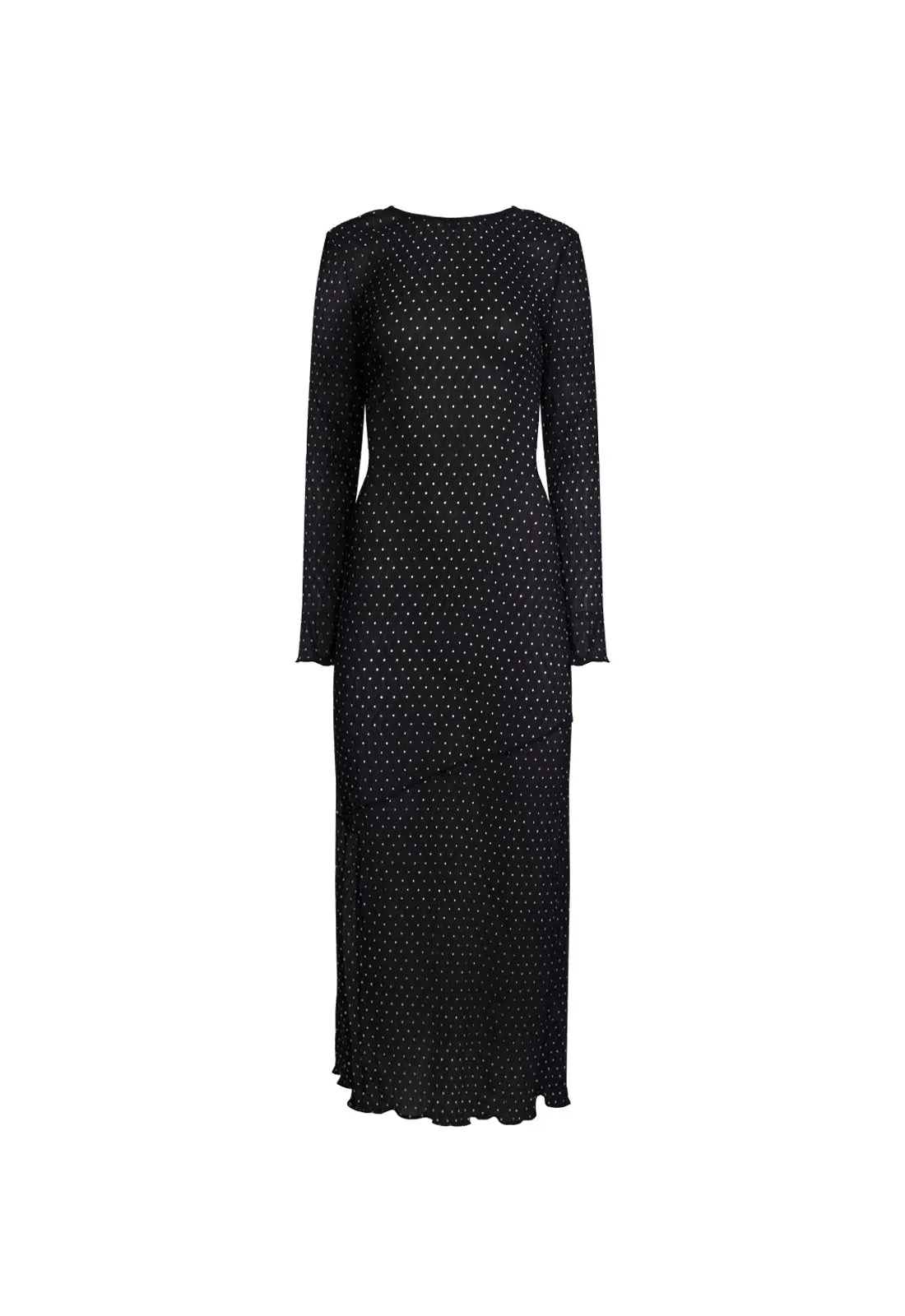 HAVEN MAXI DRESS - NOIR POLKA sold by Lioness product image thumbnail 2