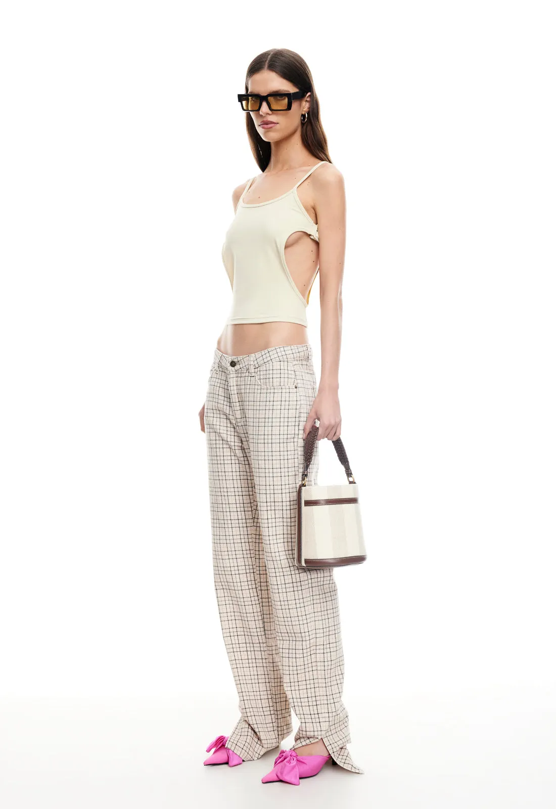 TRUE NORTH TANK - BEIGE sold by Lioness