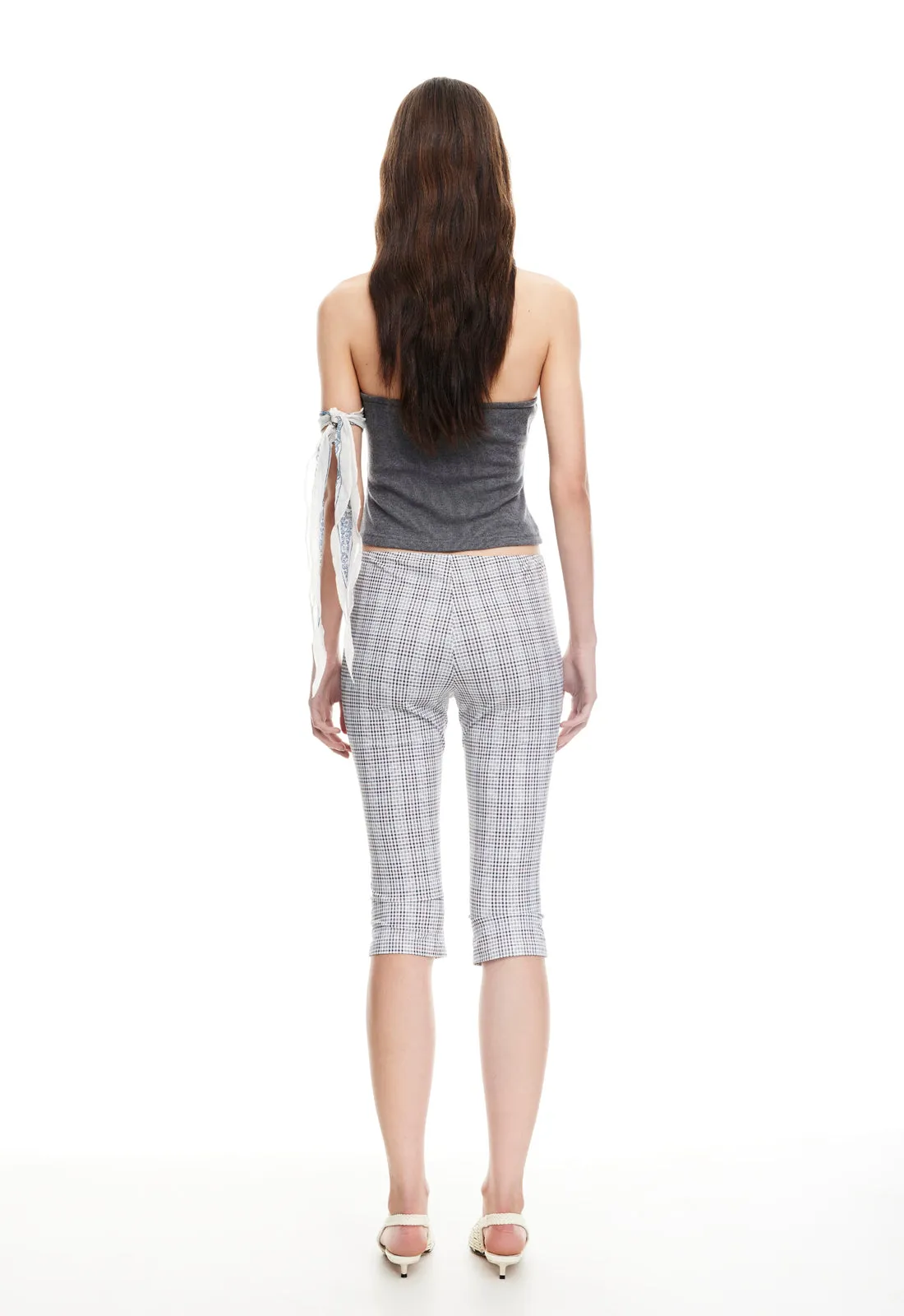 SWAY STRAPLESS TOP - ASH sold by Lioness product image thumbnail 5