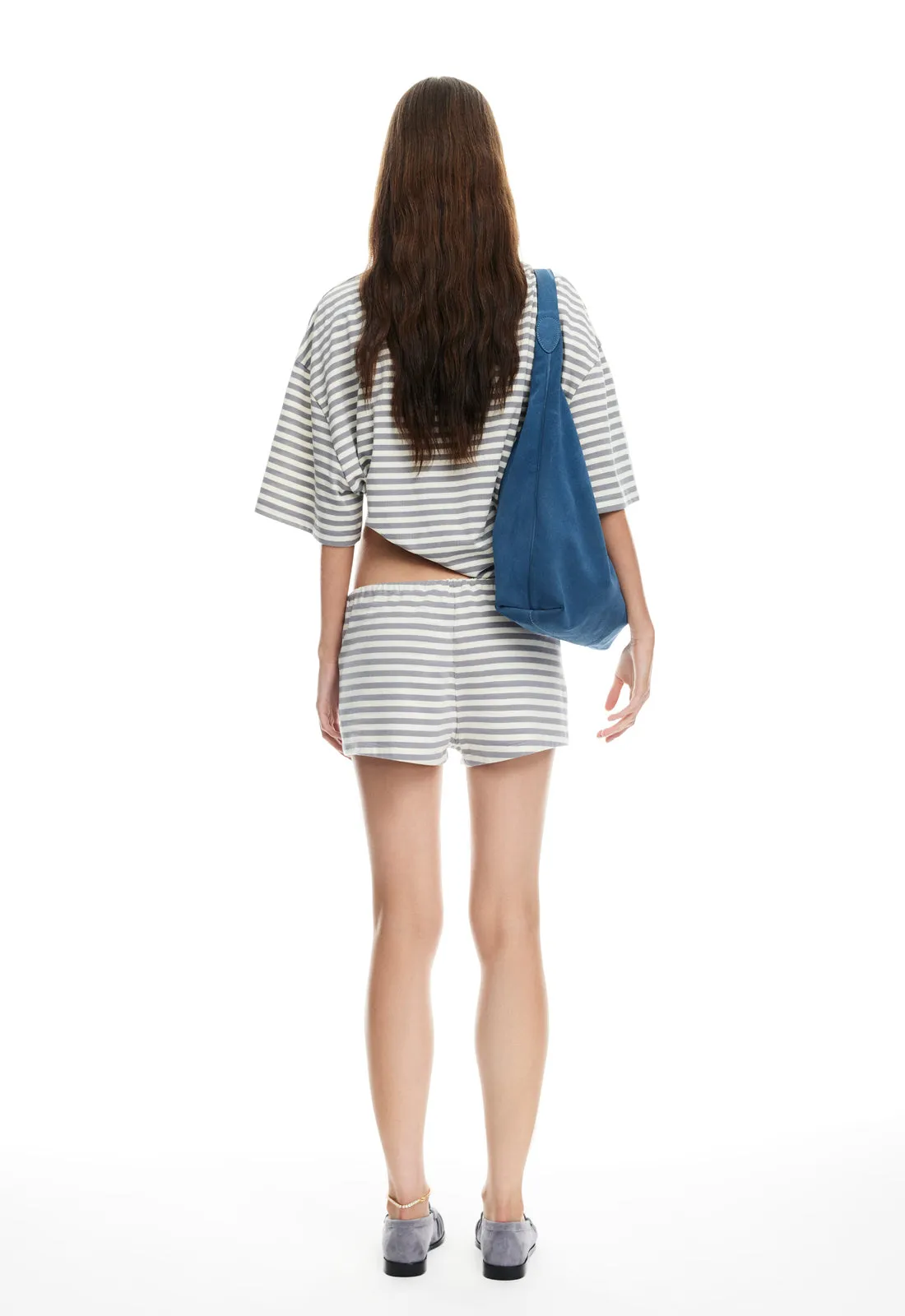 KOURT BLOOMERS - ASH STRIPE sold by Lioness product image thumbnail 5