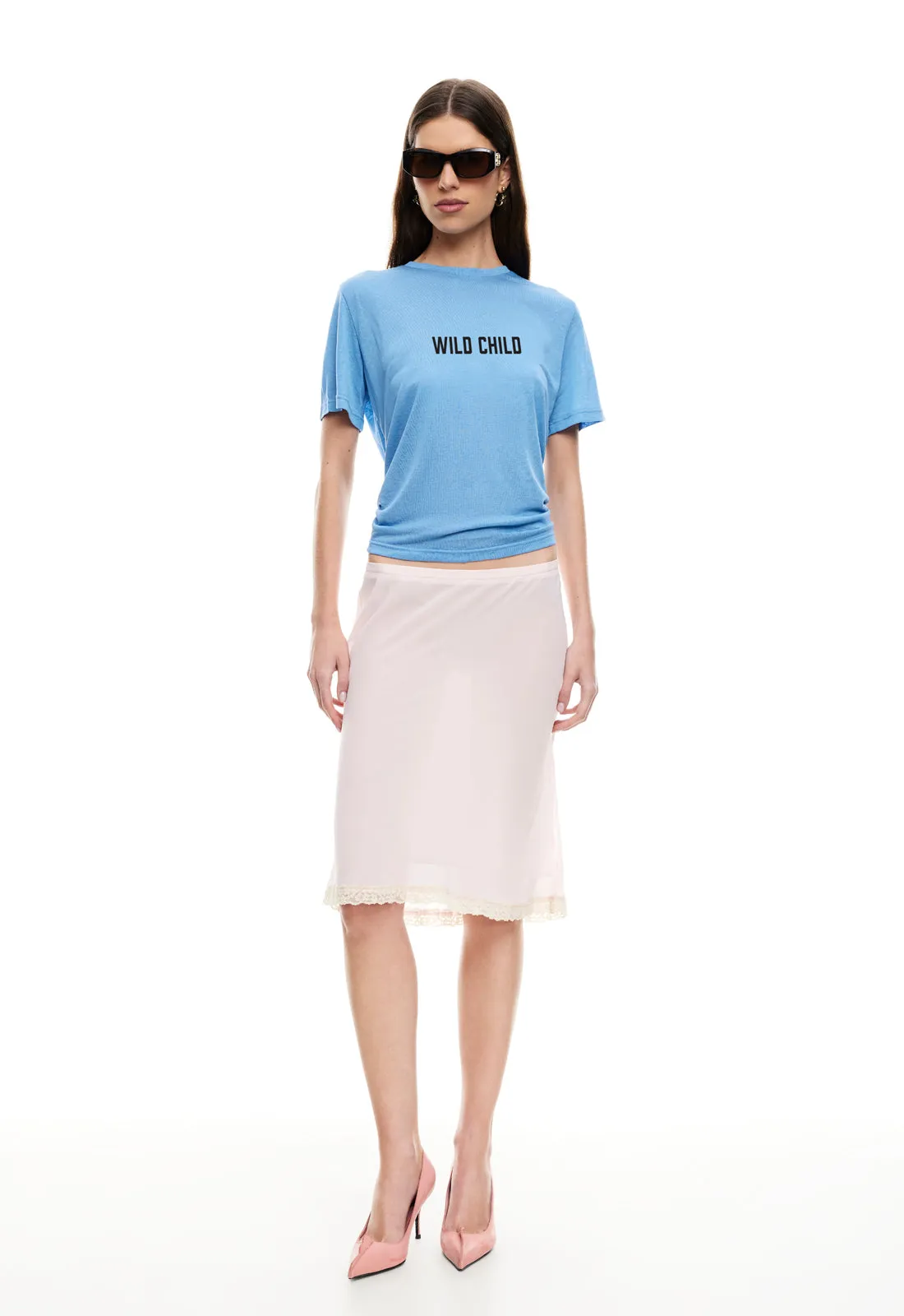 SHORELINE MIDI SKIRT - SUNSET sold by Lioness product image thumbnail 3