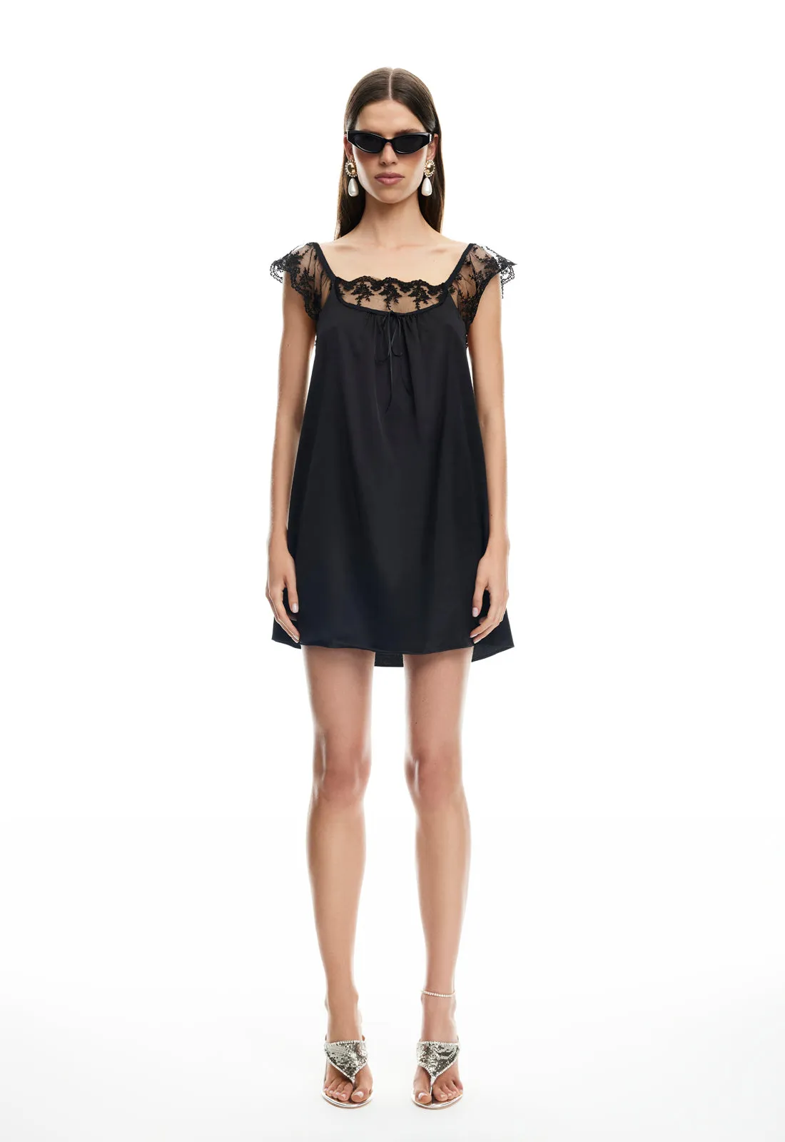 11:11 MINI DRESS - OBSIDIAN sold by Lioness product image thumbnail 2