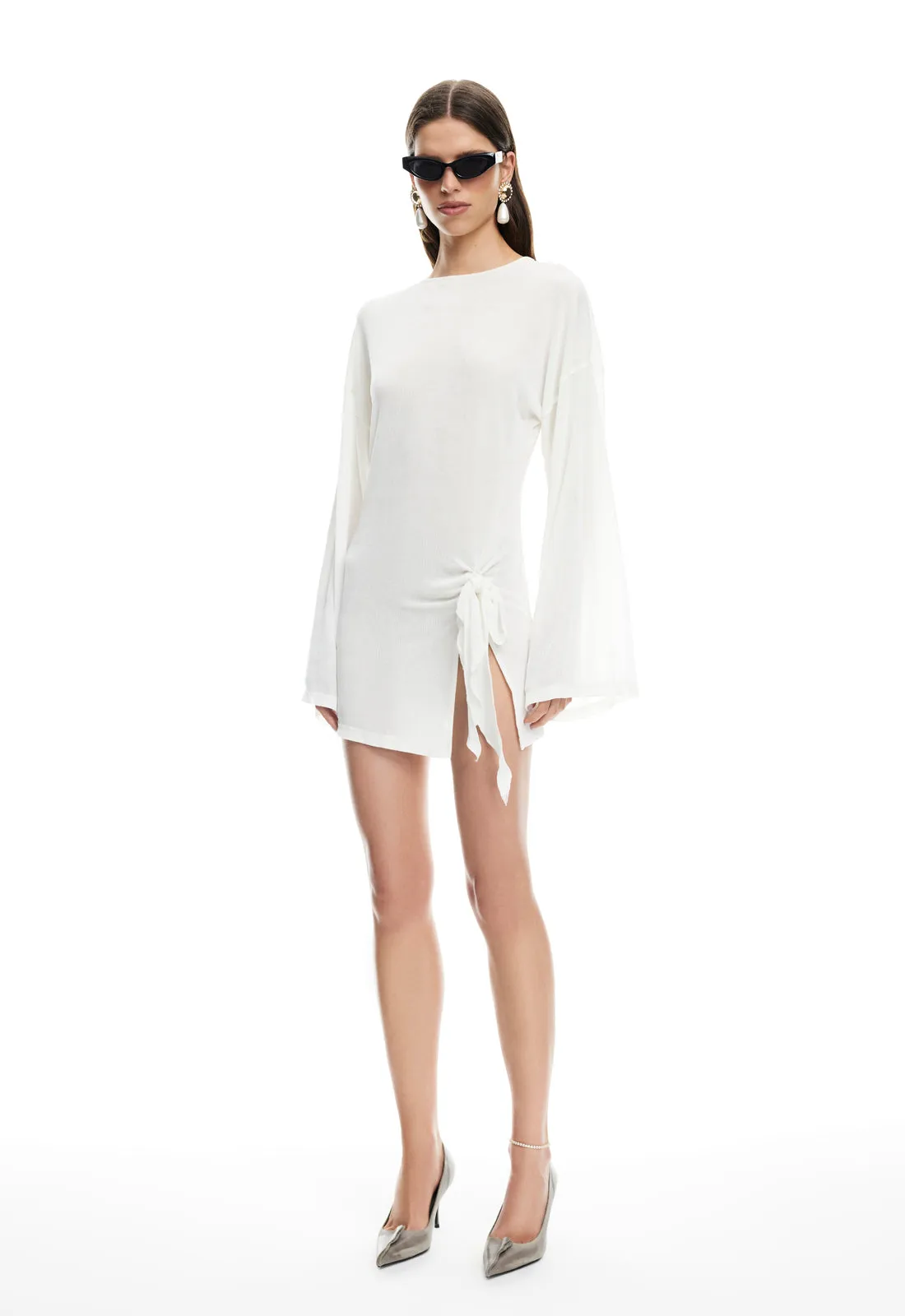 COSMIC MINI DRESS - PEARL sold by Lioness product image thumbnail 2